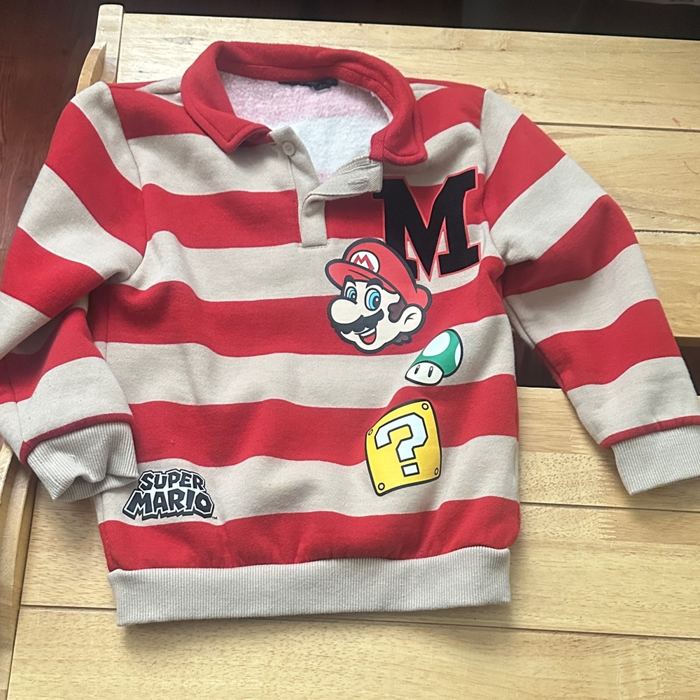 Nintendo Super Mario Kids Set - Red and Beige